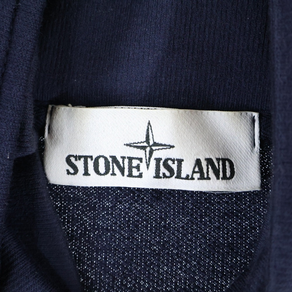 STONE ISLAND(ストーンアイランド) WAPPEN COTTON ZIP-UP JACKET ユニセックス ワッペンコットン ジップアップジャケット ネイビー