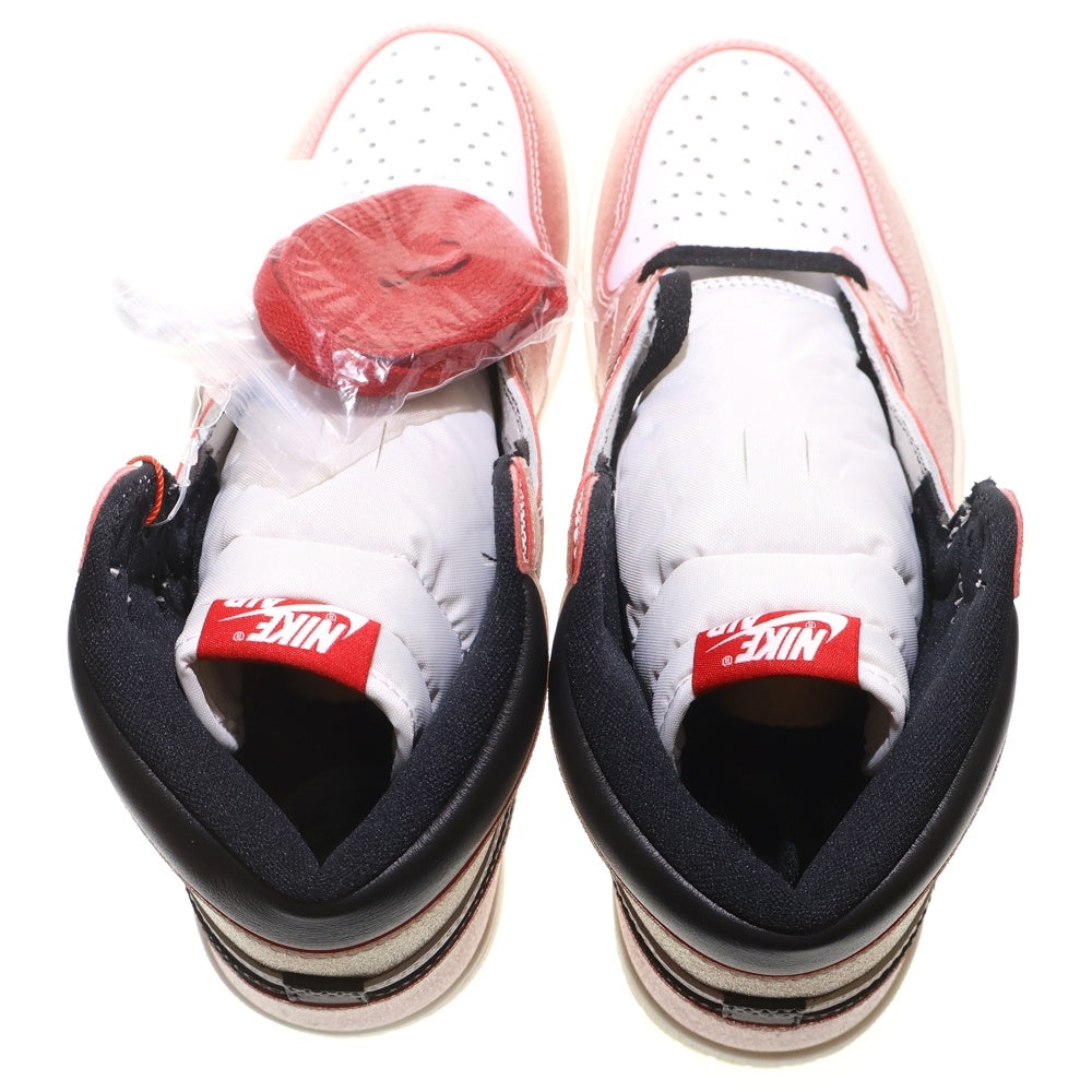 NIKE(ナイキ) ×Trophy Room AIR JORDAN 1 RETRO HIGH OG SP エアジョーダン1トロフィールーム シカゴ ハイカットスニーカー レッド DA2728-100 US10/28cm