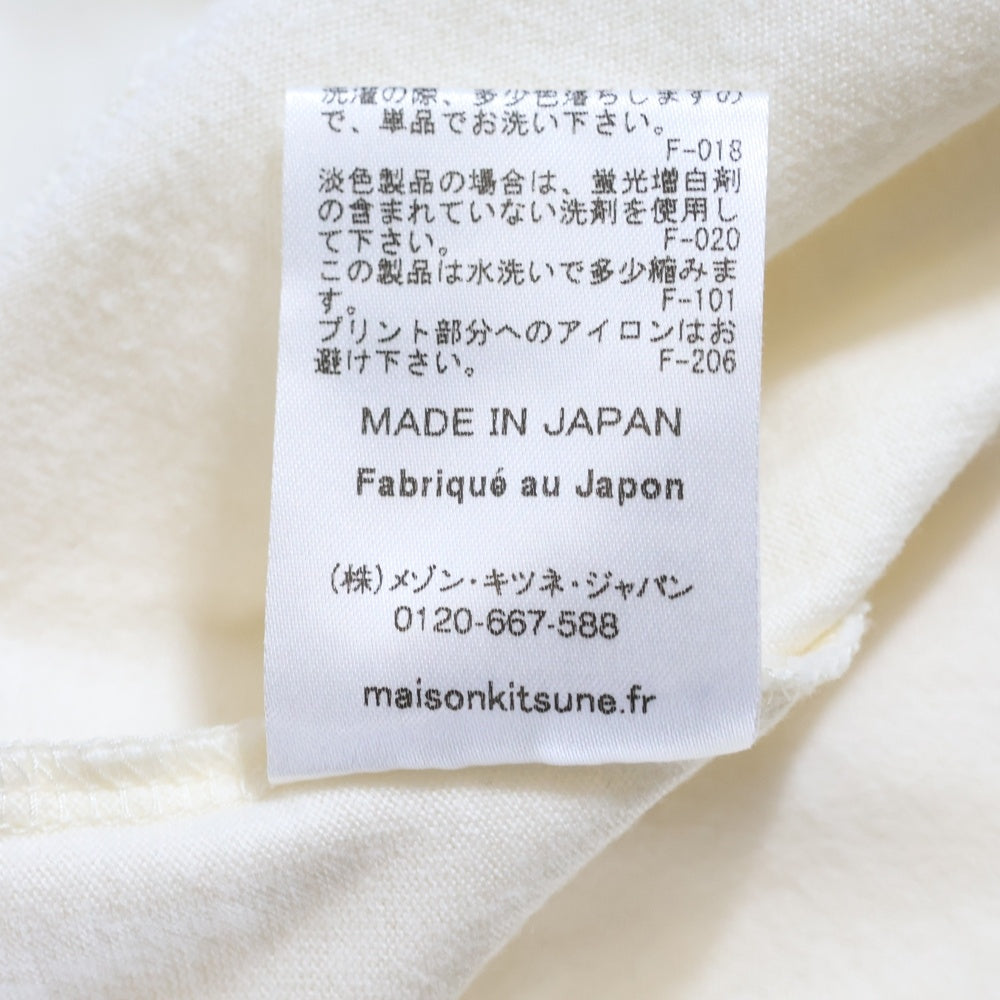 NO BRAND(ノーブランド) JANTJE ONTEMBAAR ヤンチェ オンテンバール フロントプリント 半袖Tシャツ カットソー レディース アイボリー /KMM-39030-A