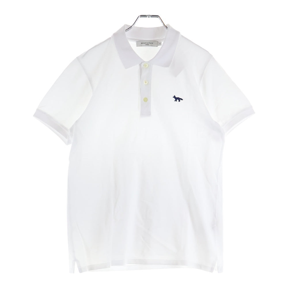 MAISON KITSUNE(メゾンキツネ) FOX PATCH CLASSIC POLO フォックス パッチ クラシック ポロ 半袖シャツ