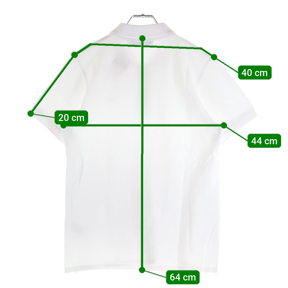 MAISON KITSUNE(メゾンキツネ) FOX PATCH CLASSIC POLO フォックス パッチ クラシック ポロ 半袖シャツ