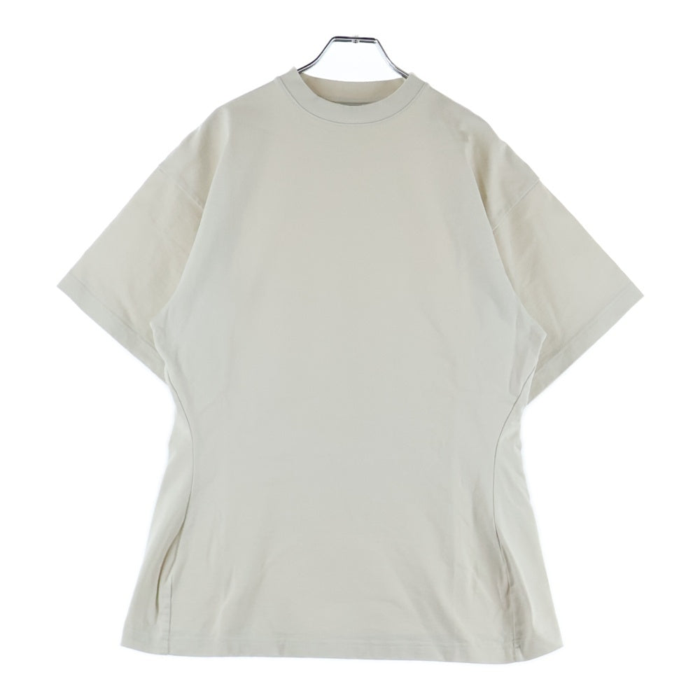 BALENCIAGA(バレンシアガ) 22SS Waist Shape Tee ウエストシェイプ オーバーサイズ 半袖Tシャツ カットソー レディース ホワイト 724524 TNVM7