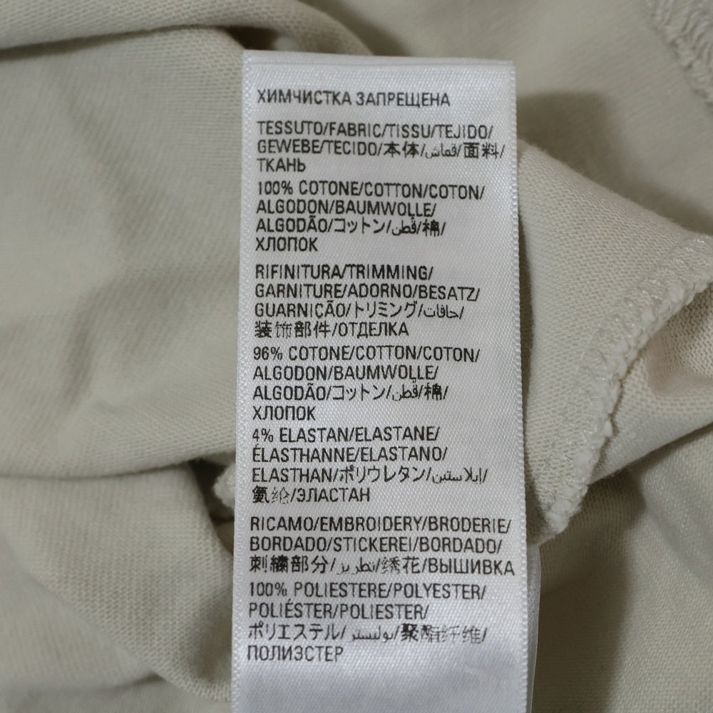 BALENCIAGA(バレンシアガ) 22SS Waist Shape Tee ウエストシェイプ オーバーサイズ 半袖Tシャツ カットソー レディース ホワイト 724524 TNVM7