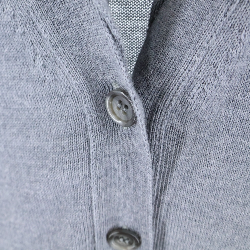 Martin Margiela(マルタンマルジェラ) Harmony bow CARDIGAN ハーモニーリボンカーディガン レディース グレー S29HA0619