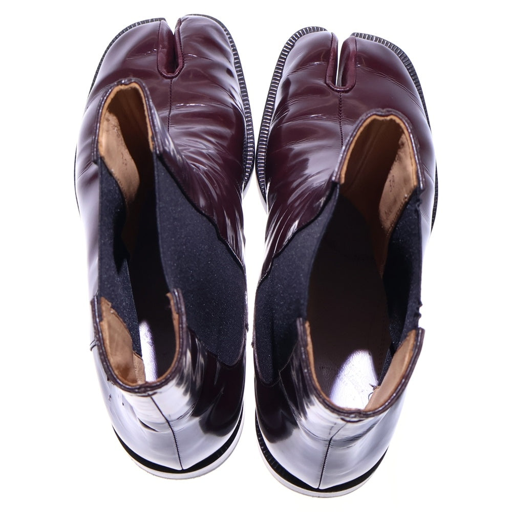 Maison Margiela 22(メゾンマルジェラ) TABI BOOTS 足袋 サイドゴアブーツ レディース バーガンディ S58WU0275