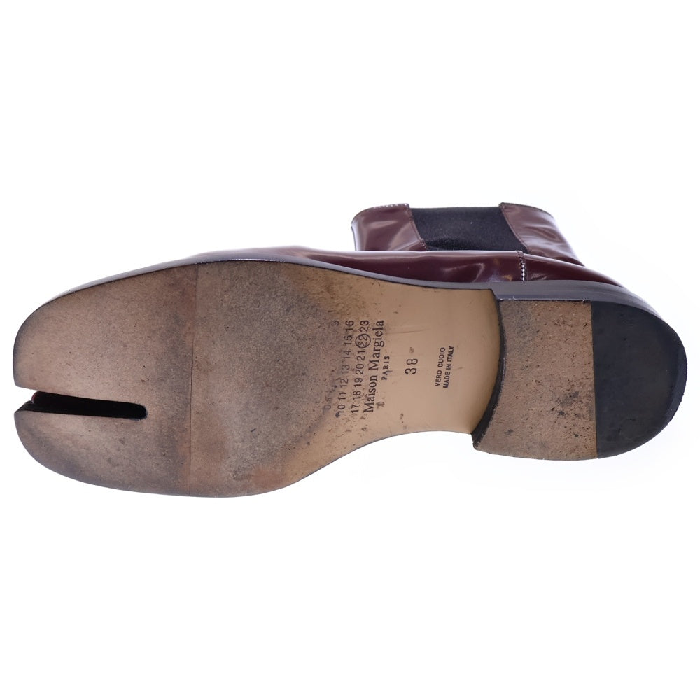 Maison Margiela 22(メゾンマルジェラ) TABI BOOTS 足袋 サイドゴアブーツ レディース バーガンディ S58WU0275