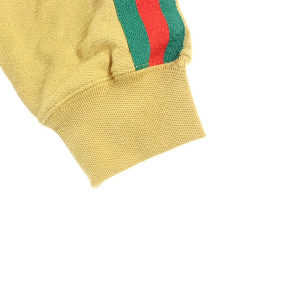 GUCCI(グッチ) ×THE NORTH FACE Logo Zip Hoodie ザノースフェイス ロゴジップアップパーカー フーディ イエロー 651723 XJDIP