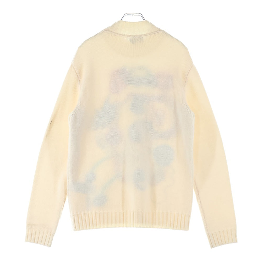 FENDI(フェンディ) フロント刺繍 モックネック ニットセーター マルチ FZY467 AH38