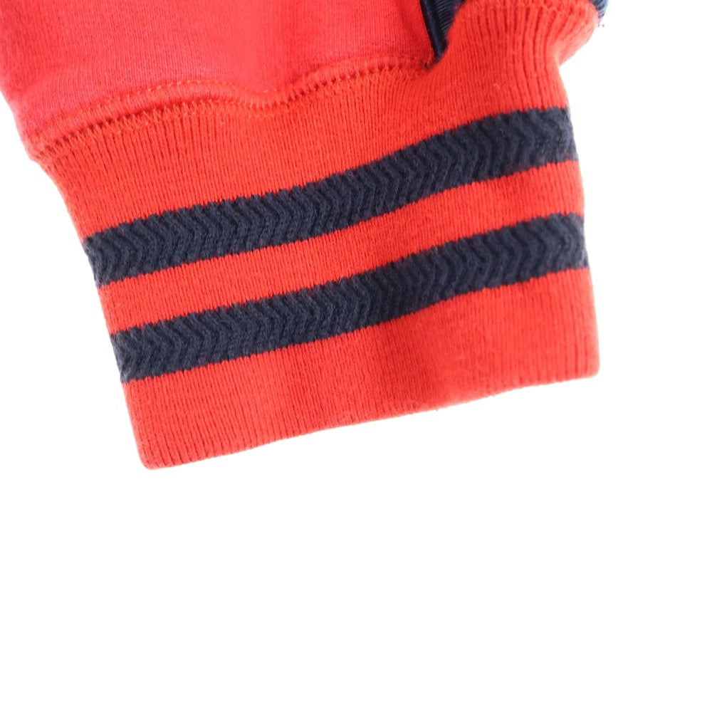 DIOR(ディオール) 21SS×STUSSY CHICAGO BULLS ショーンステューシー シカゴブルズ ロゴ刺繍プルオーバーパーカー レッド 183J653A0531