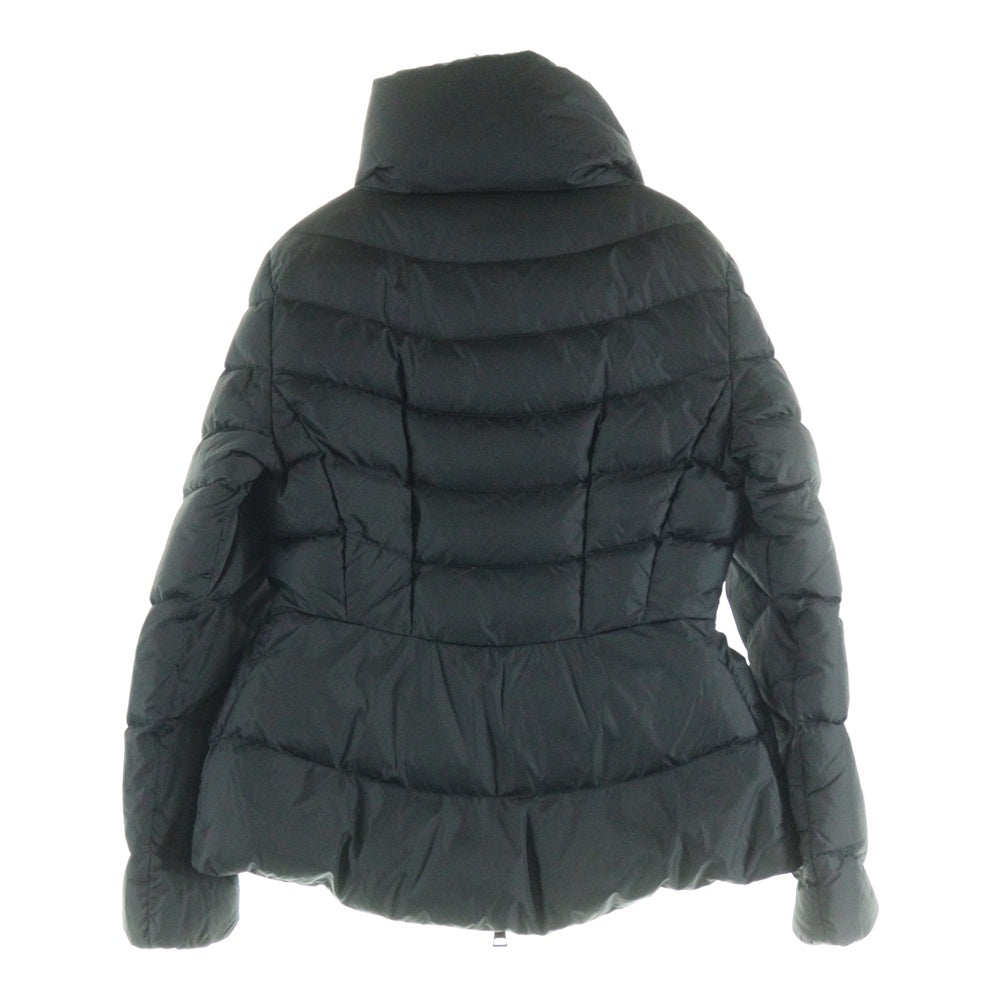 MONCLER(モンクレール) MIRIEL GIUBBOTTO ロゴワッペン ジップアップダウンジャケット ブラック レディース E20934685205