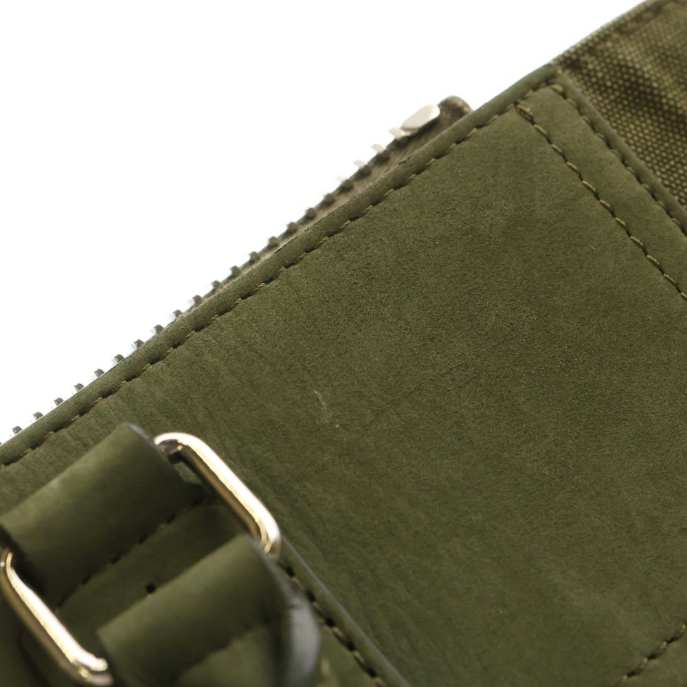 READY MADE(レディメイド) GYM BAG LARGE エンブロイダリーロゴ 2WAY トート ショルダージムバッグ カーキ