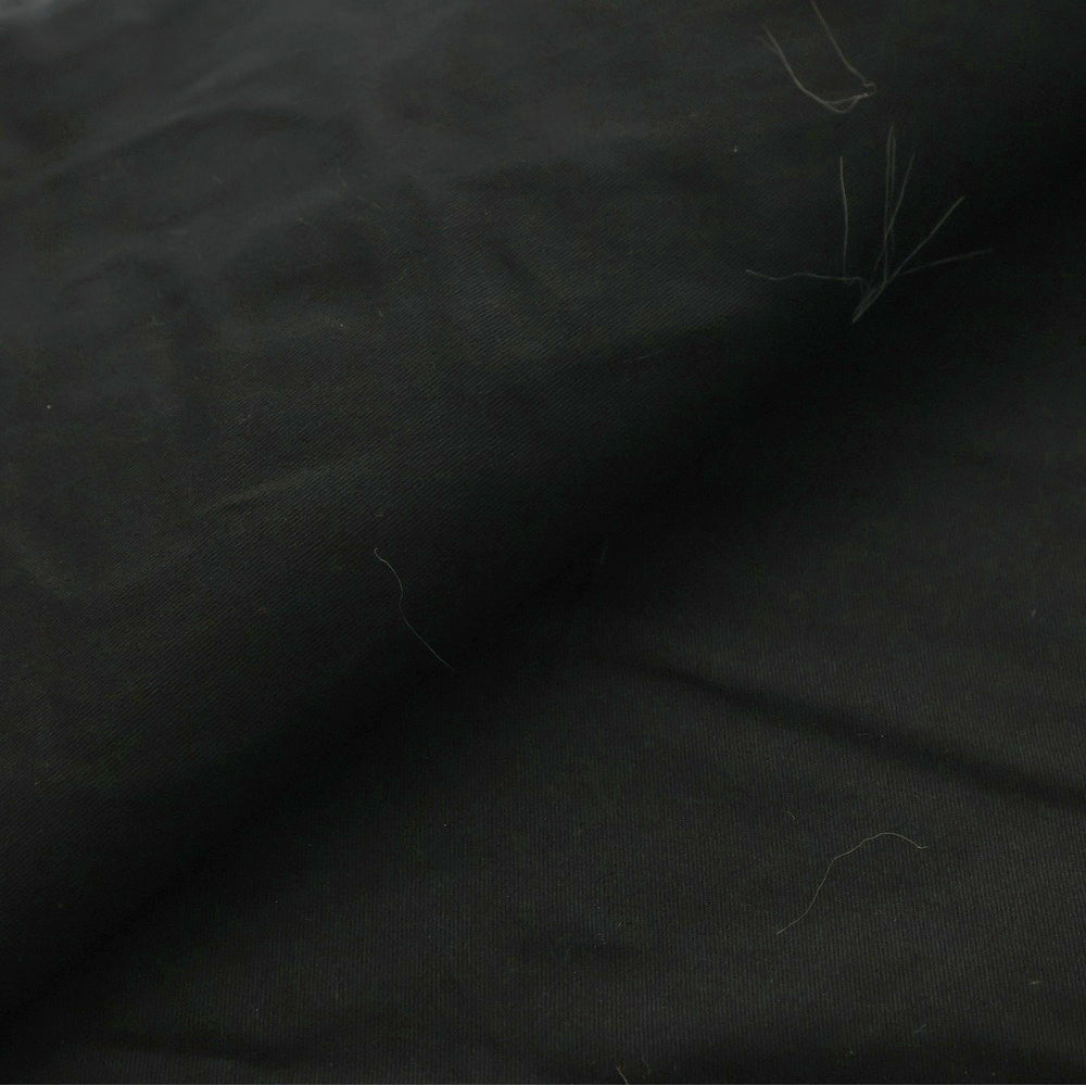 032c(ゼロスリーツーシー ) 24AW Anti-Gauguin Faux Fur Scarf ロゴデザイン フェイクファー スカーフ ブラック F24-UAW-3303-050