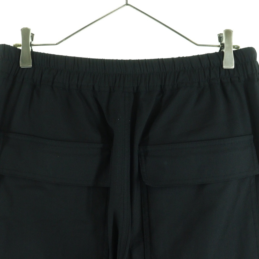 Rick Owens(リックオウエンス) 22AW DRAWSTRING SLIM LONG ドローストリング スリムロングイージーパンツ ブラック RU02B2390-ZL