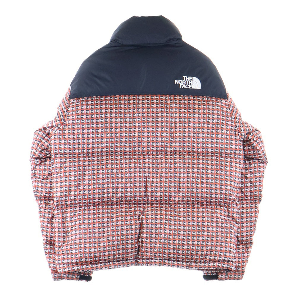 SUPREME(シュプリーム) 21SS ×THE NORTH FACE Studded Nuptse Jacket ノースフェイス スタッズヌプシ ダウンジャケット レッド NF0A5IQW
