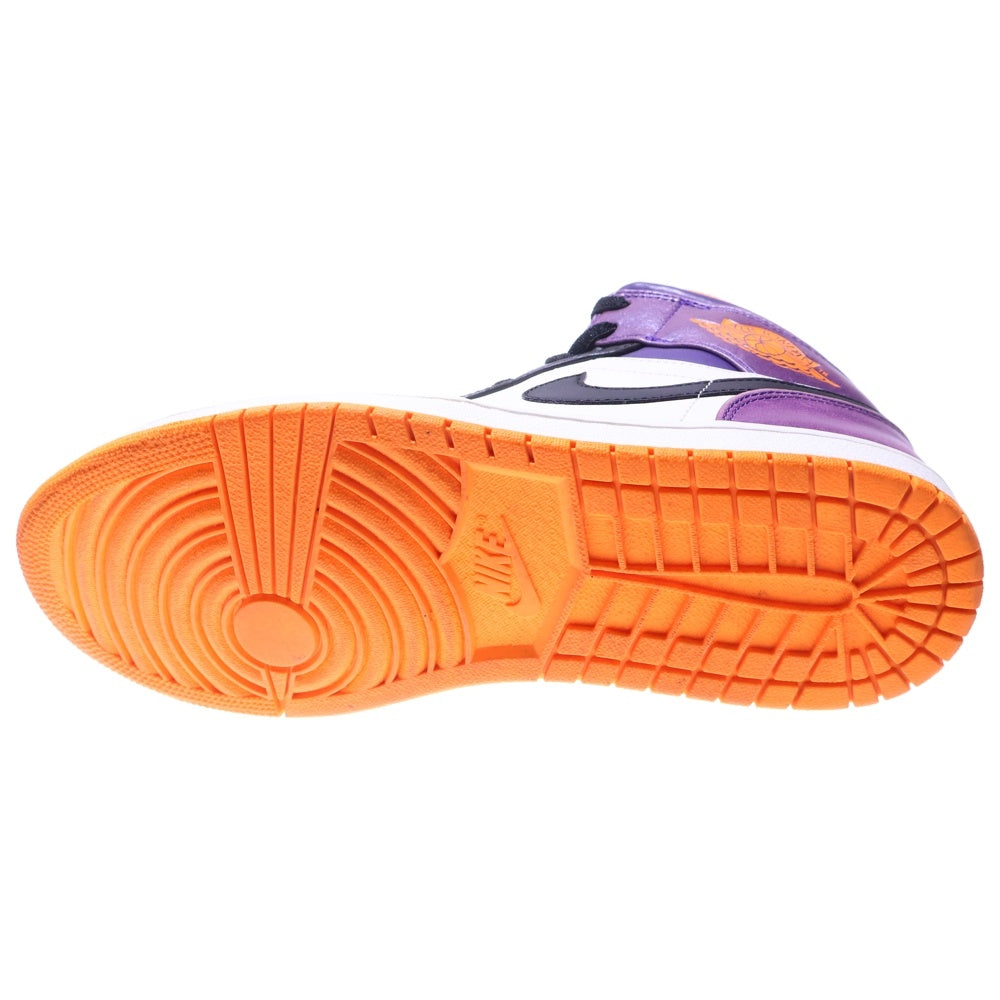 NIKE(ナイキ) 【観賞用2012年製】 AIR JORDAN 1 MID エアジョーダン1 フェニックスサンズ ミッドカットスニーカー US9.5/27.5cm ホワイト