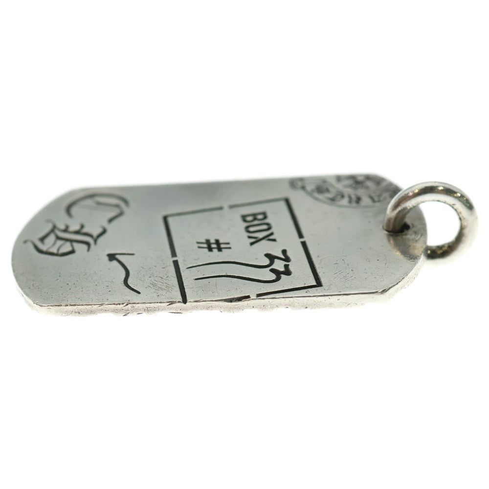 CHROME HEARTS(クロムハーツ) D TAG LRG LTD AOYAMA 20TH 青山20周年限定 ラージドッグタグ ペンダントトップ シルバー