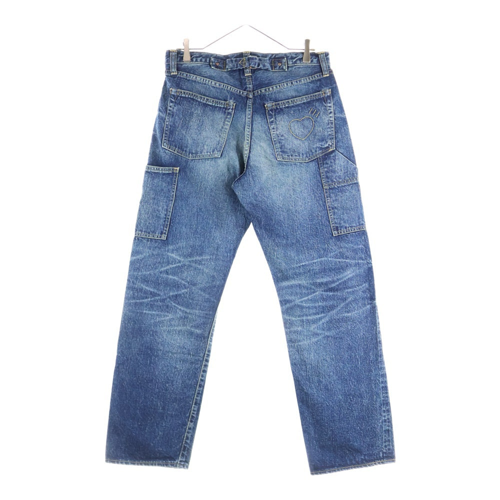 HUMAN MADE(ヒューマンメイド) STRAIGHT DENIM PANTS FUTURE ストレート デニムパンツ フューチャー インディゴ HM30PT002