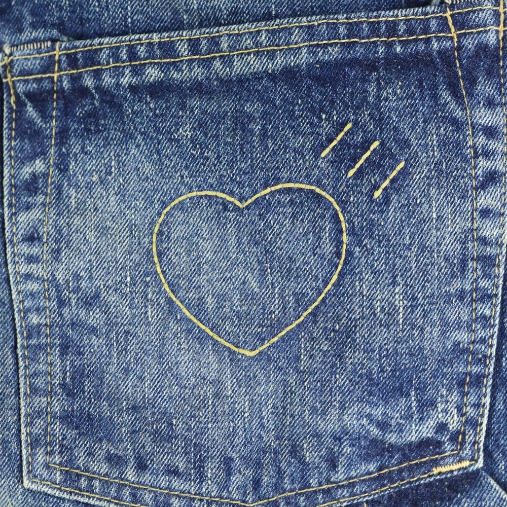 HUMAN MADE(ヒューマンメイド) STRAIGHT DENIM PANTS FUTURE ストレート デニムパンツ フューチャー インディゴ HM30PT002