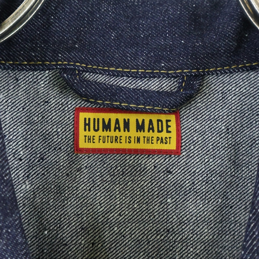 HUMAN MADE(ヒューマンメイド) DENIM WORK JACKET PAST デニム ワーク ジャケット インディゴ HM30JK001
