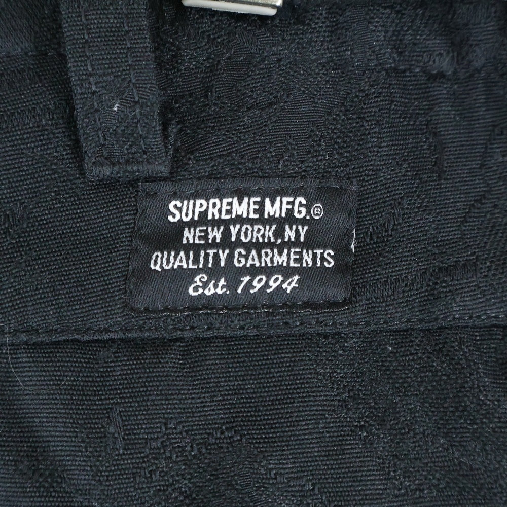 SUPREME(シュプリーム) 21SS Floral Tapestry Cargo Pant フローラル 花柄 タペストリー カーゴパンツ ブラック