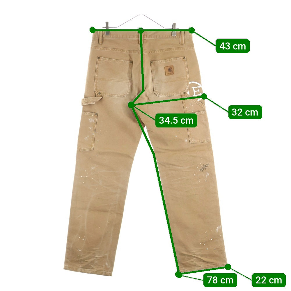 UNIFORM EXPERIMENT(ユニフォームエクスペリメント) ×Fragment design Carhartt Doublknee Painter Pants フラグメントデザイン ダブルニー ペインターパンツ ブラウン