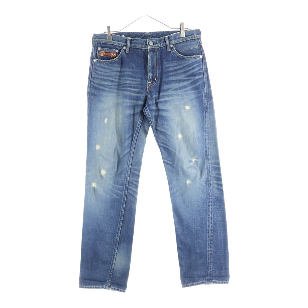 VISVIM(ヴィスヴィム) V Patch Denim Pants ダメージ加工 デニムパンツ