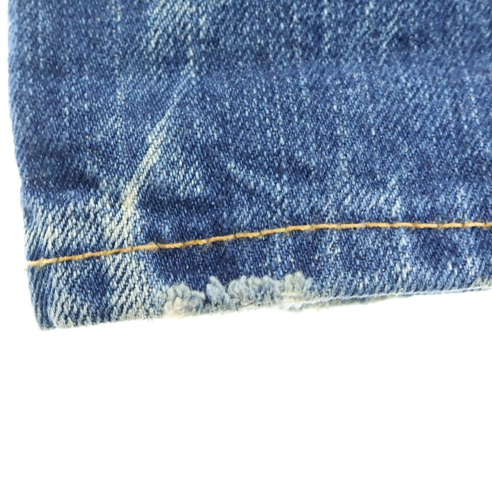 SOPH.(ソフネット) ダメージ加工 デニムパンツ インディゴ SOPH-110131