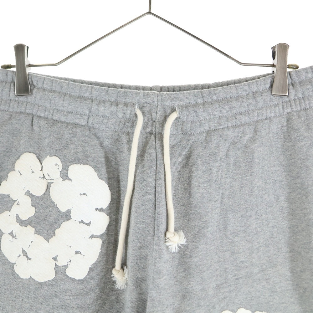 DENIM TEARS(デニムティアーズ) Cotton Wreath Sweatpants 花柄 スウェットパンツ グレー