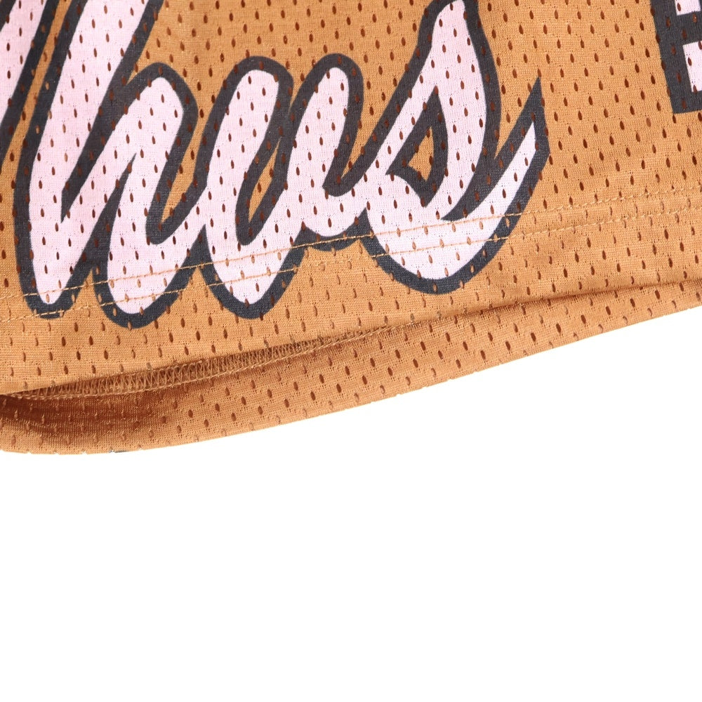 SUPREME(シュプリーム) 25SS Varsity Mesh Short ヴァーシティ メッシュショーツ ハーフパンツ オレンジ