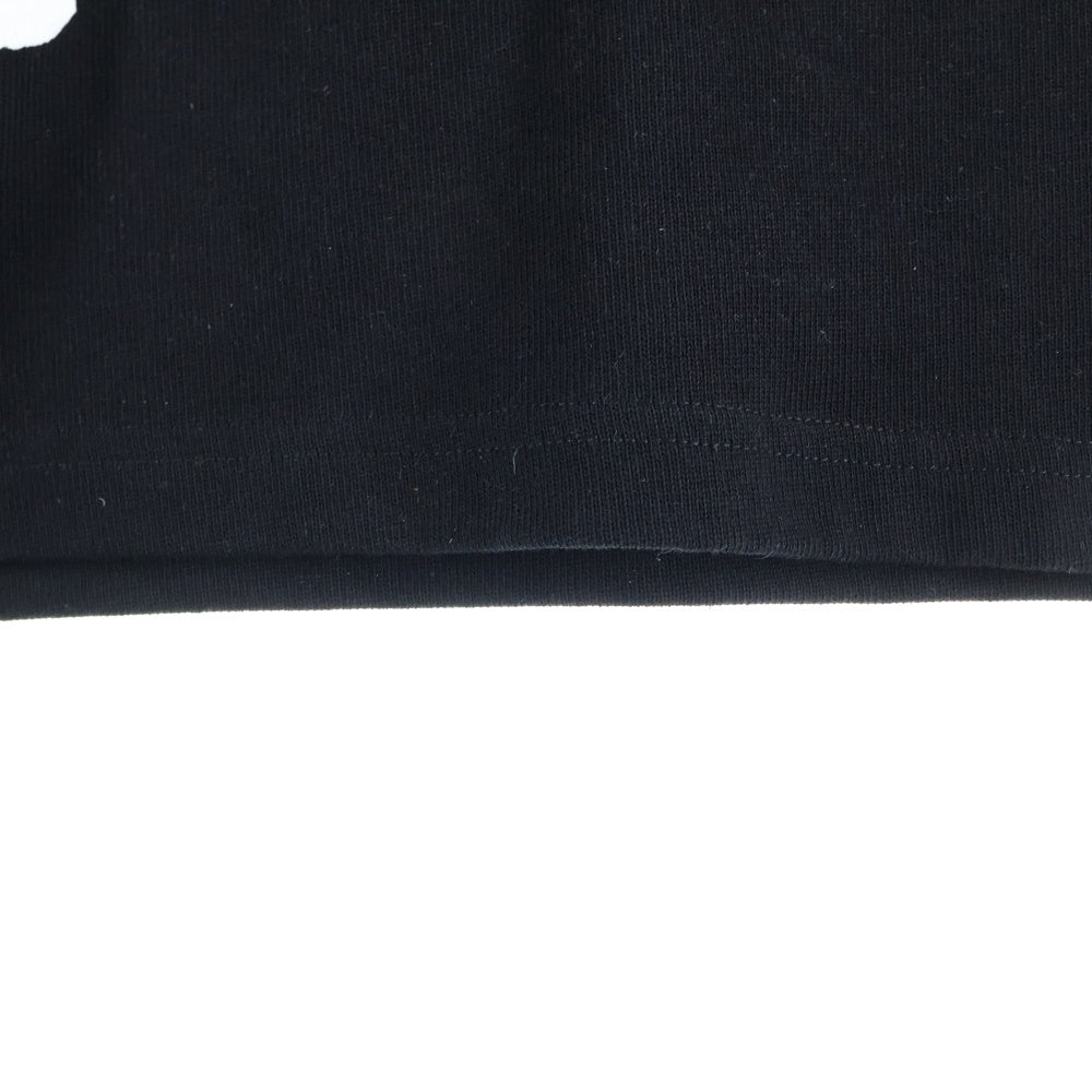 DENIM TEARS(デニムティアーズ) Cotton Wreath L/S T-Shirt 花柄長袖Tシャツ ロンT ブラック