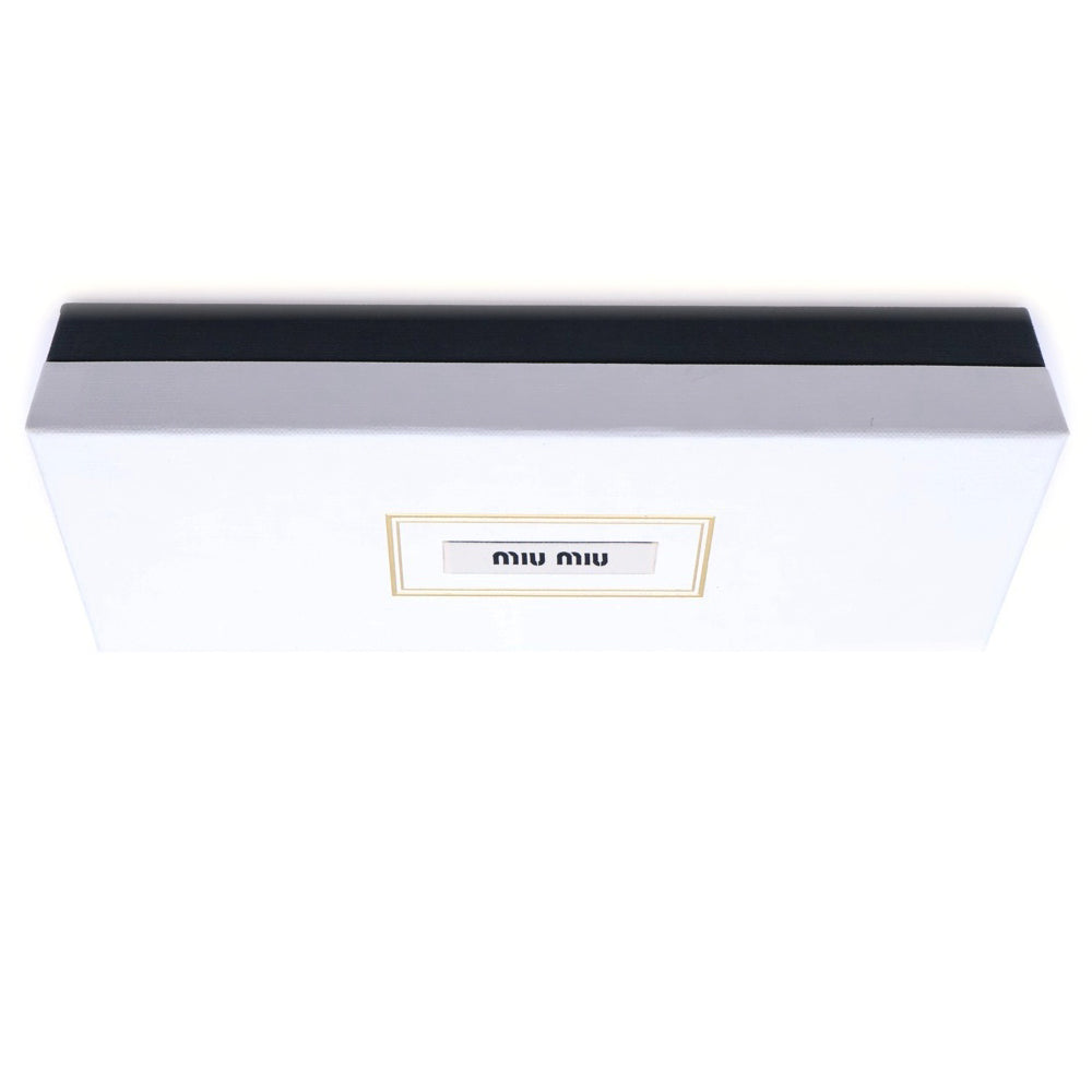 miumiu(ミュウミュウ) Metal Bracelet In Metal Logo メタル ロゴ ブレスレット ゴールド 51B560