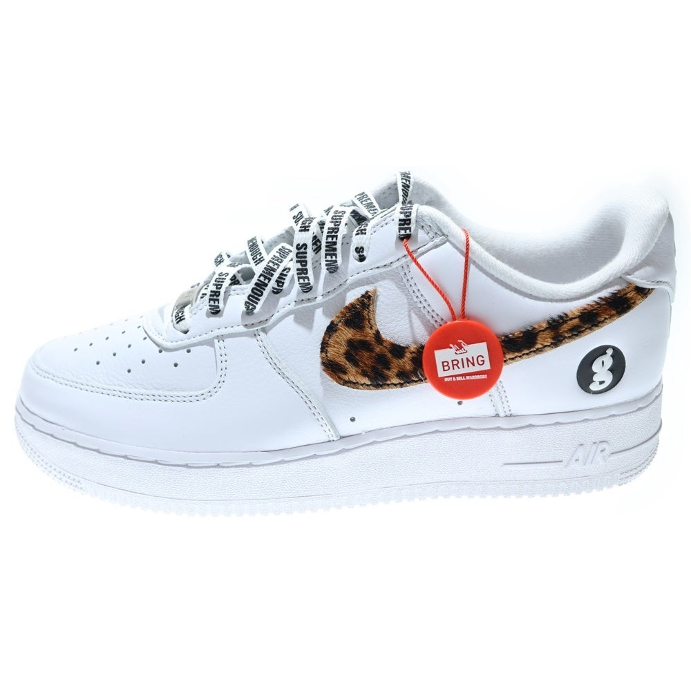 NIKE(ナイキ) 25SS ×GOODENOUGH ×SUPREME AIR FORCE 1 LOW SP グッドイナフ シュプリーム エアフォース 1 ローカットスニーカー ホワイト US9.5/27.5cm IM3483-100