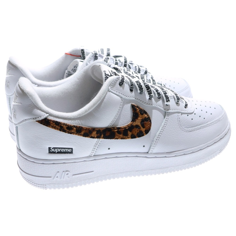 NIKE(ナイキ) 25SS ×GOODENOUGH ×SUPREME AIR FORCE 1 LOW SP グッドイナフ シュプリーム エアフォース 1 ローカットスニーカー ホワイト US9.5/27.5cm IM3483-100