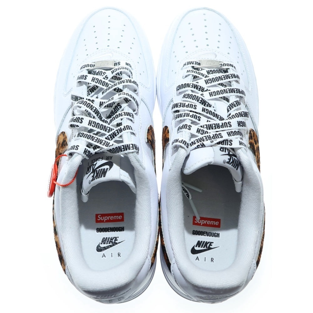 NIKE(ナイキ) 25SS ×GOODENOUGH ×SUPREME AIR FORCE 1 LOW SP グッドイナフ シュプリーム エアフォース 1 ローカットスニーカー ホワイト US9.5/27.5cm IM3483-100