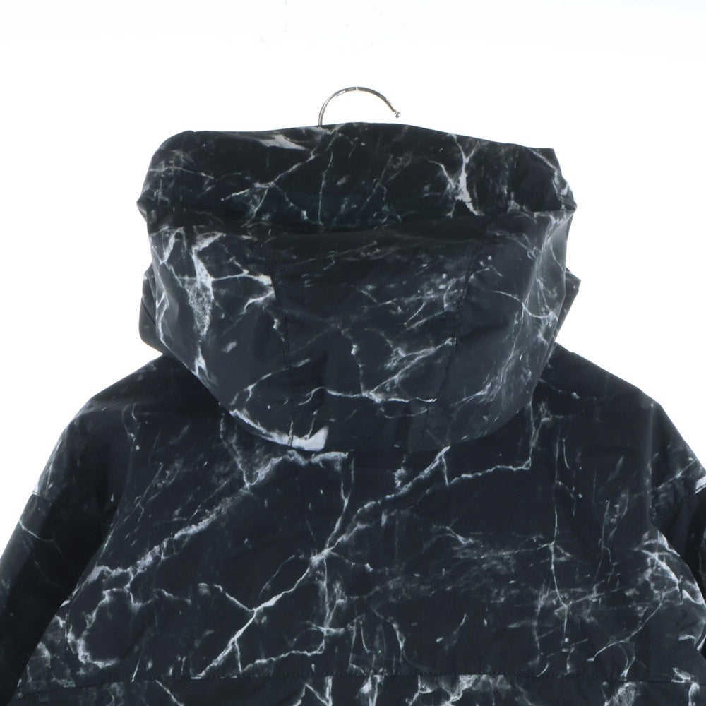 BEAMS(ビームス) グラフィックデザイン ジップアップナイロンジャケット ブラック