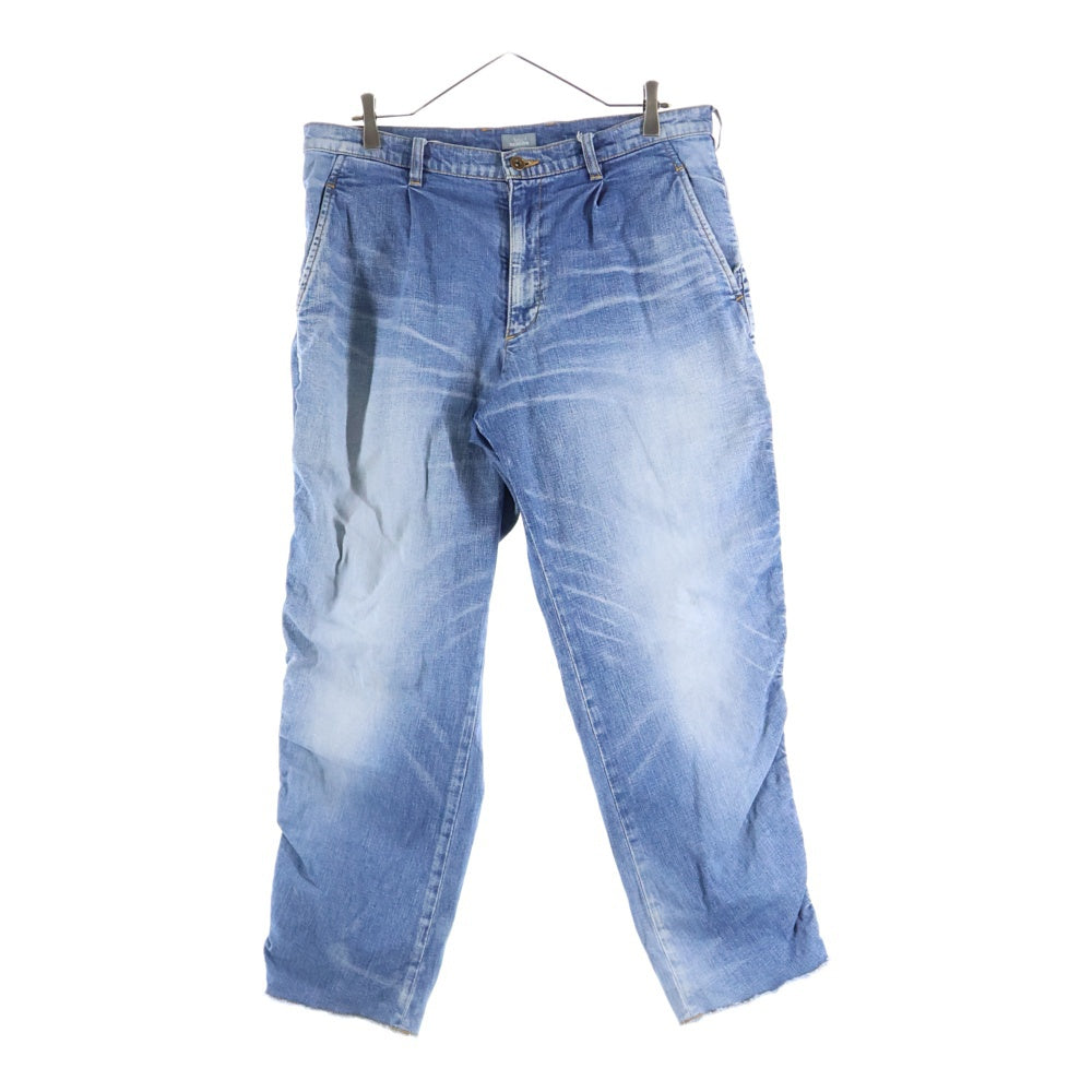 kolor BEACON(カラービーコン) 20SS DENIM PANTS ストレートデニムパンツ インディゴ 20SBM-P20145