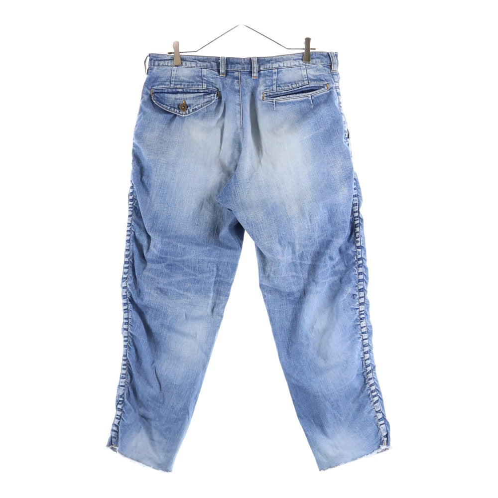kolor BEACON(カラービーコン) 20SS DENIM PANTS ストレートデニムパンツ インディゴ 20SBM-P20145