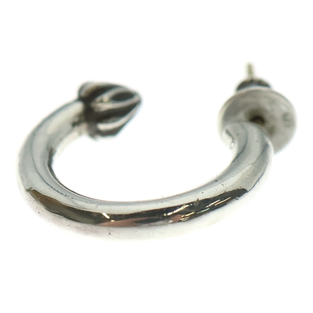 CHROME HEARTS(クロムハーツ) HOOP PLAIN プレーン フープピアス シルバー BCA101