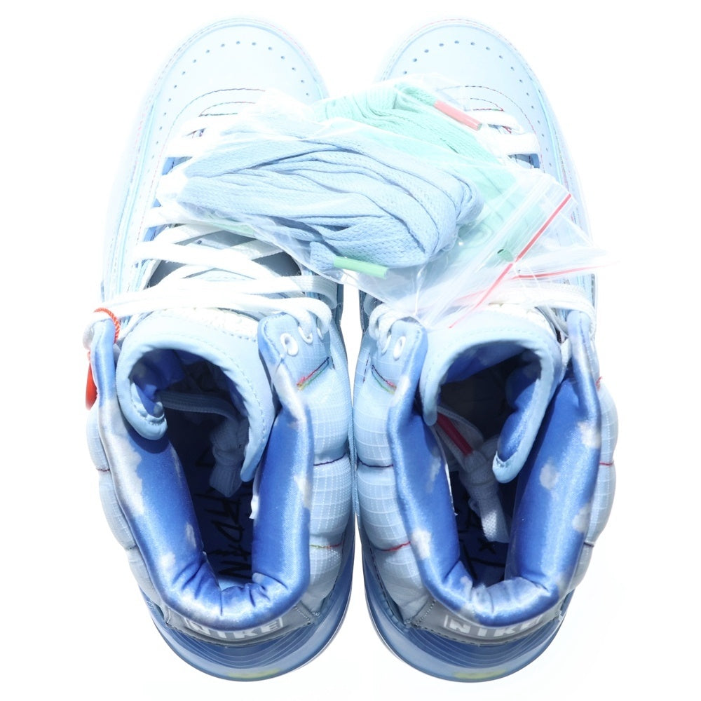 NIKE(ナイキ) ×J.BALVIN AIR JORDAN2 RETRO SP Jバルビン エアジョーダン2 レトロ ハイカットスニーカー ブルー DQ7691-419 US7/25cm