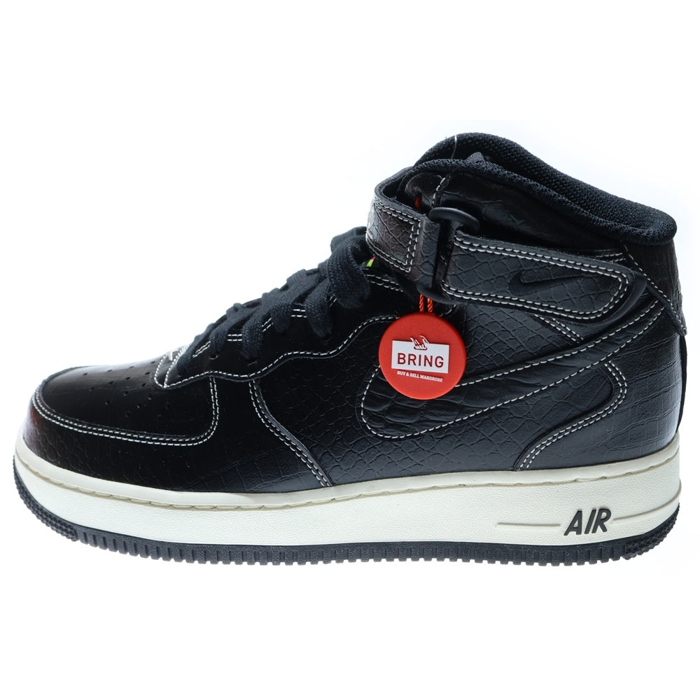 NIKE(ナイキ) AIR FORCE 1 MID LX OUR FORCE 1 エアフォース1 LX フォース1 ミッドカットスニーカー ブラック US7/25cm DV1029-010