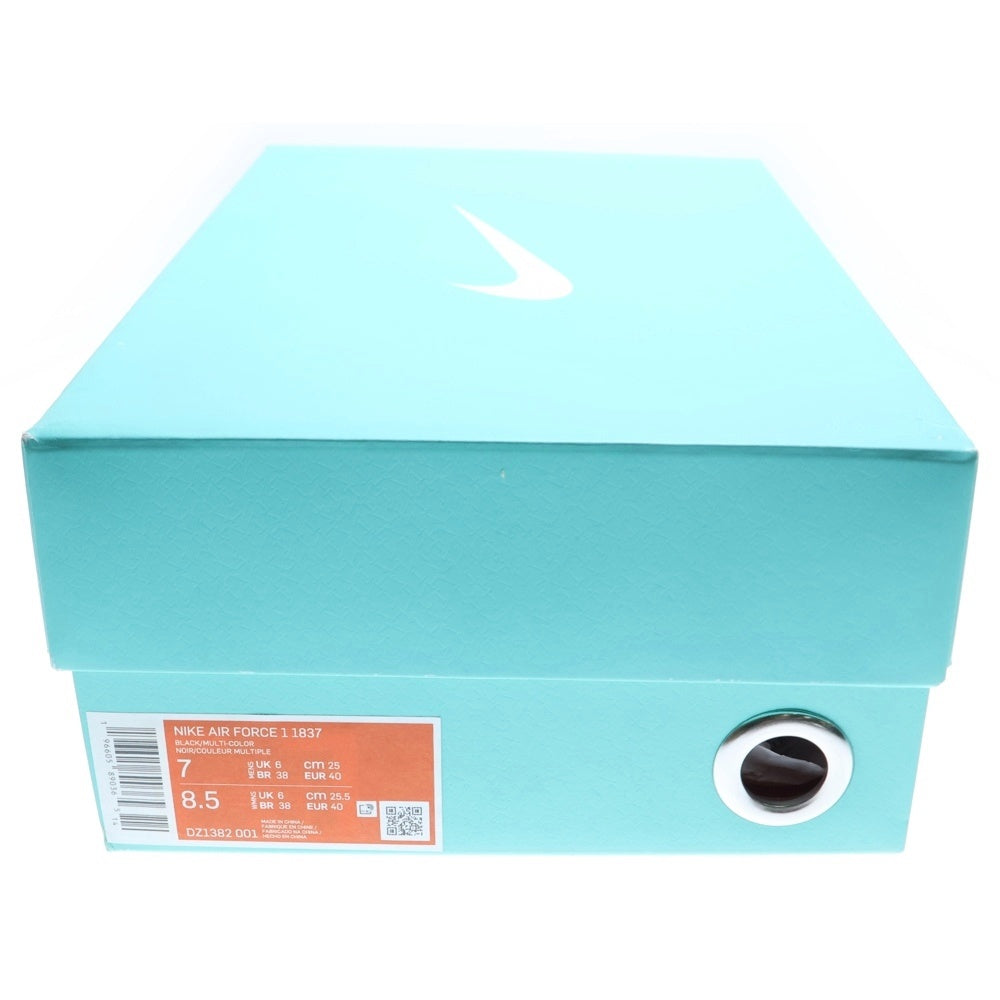 NIKE(ナイキ) ×TIFFANY&CO AIR FORCE 1 LOW 1837 BLACK ティファニー エアフォース1 ローカットスニーカー シューズ ブラック US7/25cm DZ1382-001
