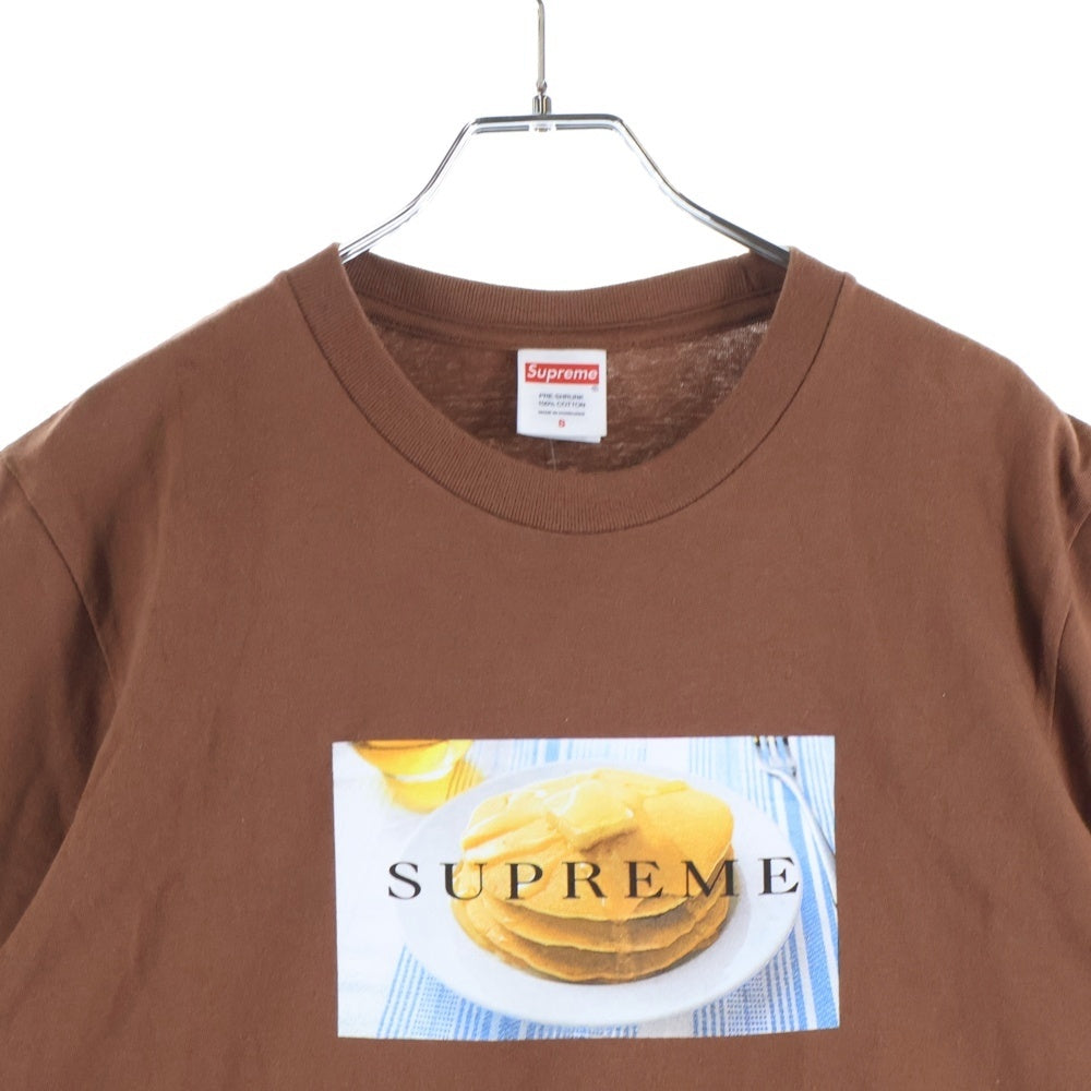 SUPREME(シュプリーム) 25SS Pancakes Tee パンケーキ 半袖Tシャツ ブラウン