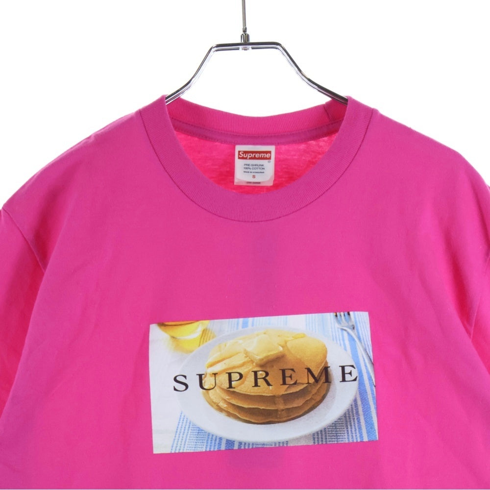 SUPREME(シュプリーム) 25SS Pancakes Tee パンケーキ 半袖Tシャツ ピンク