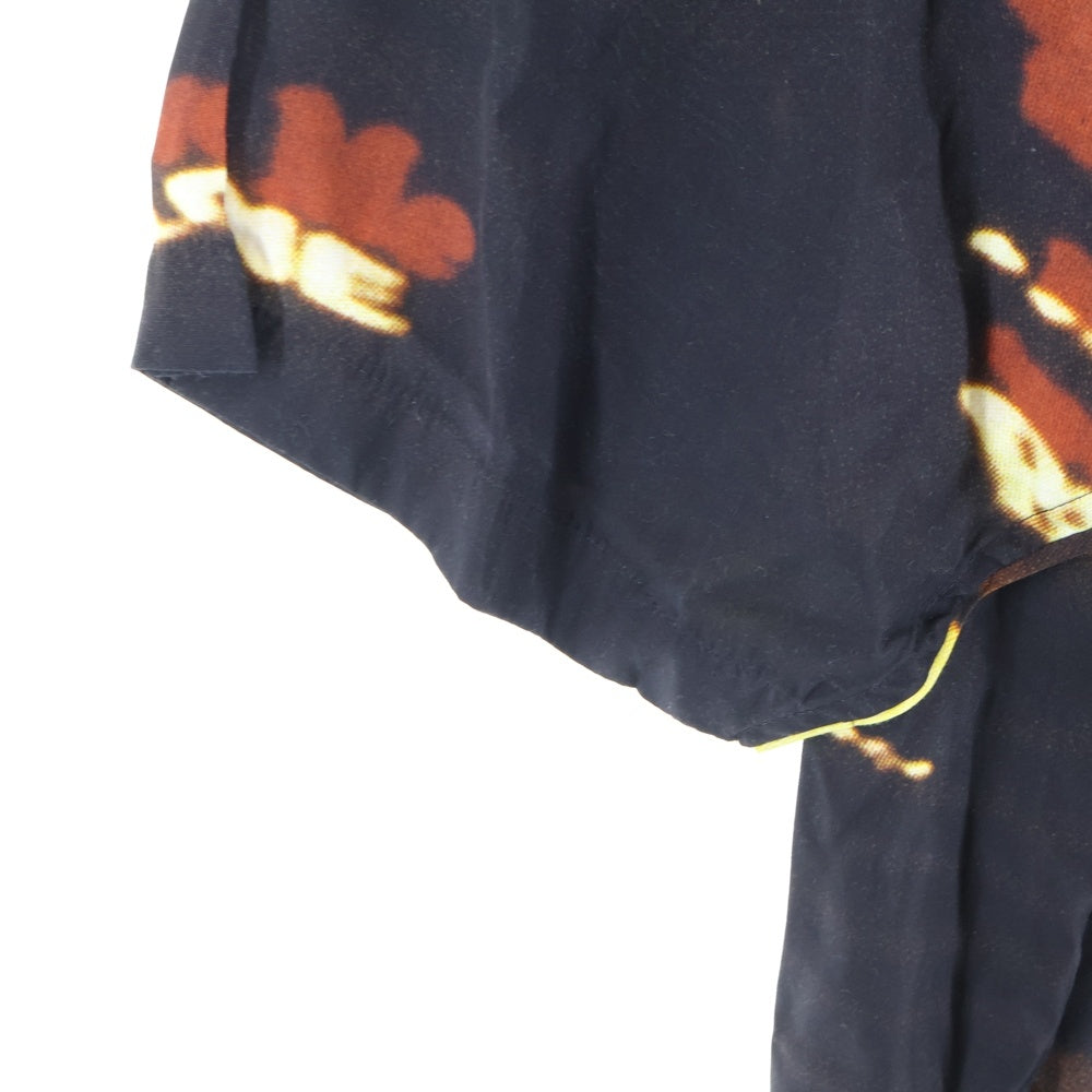 SUPREME(シュプリーム) 24AW Canal St. S/S Shirt キャナルストリート フォトプリント 半袖レーヨンシャツ ブラック