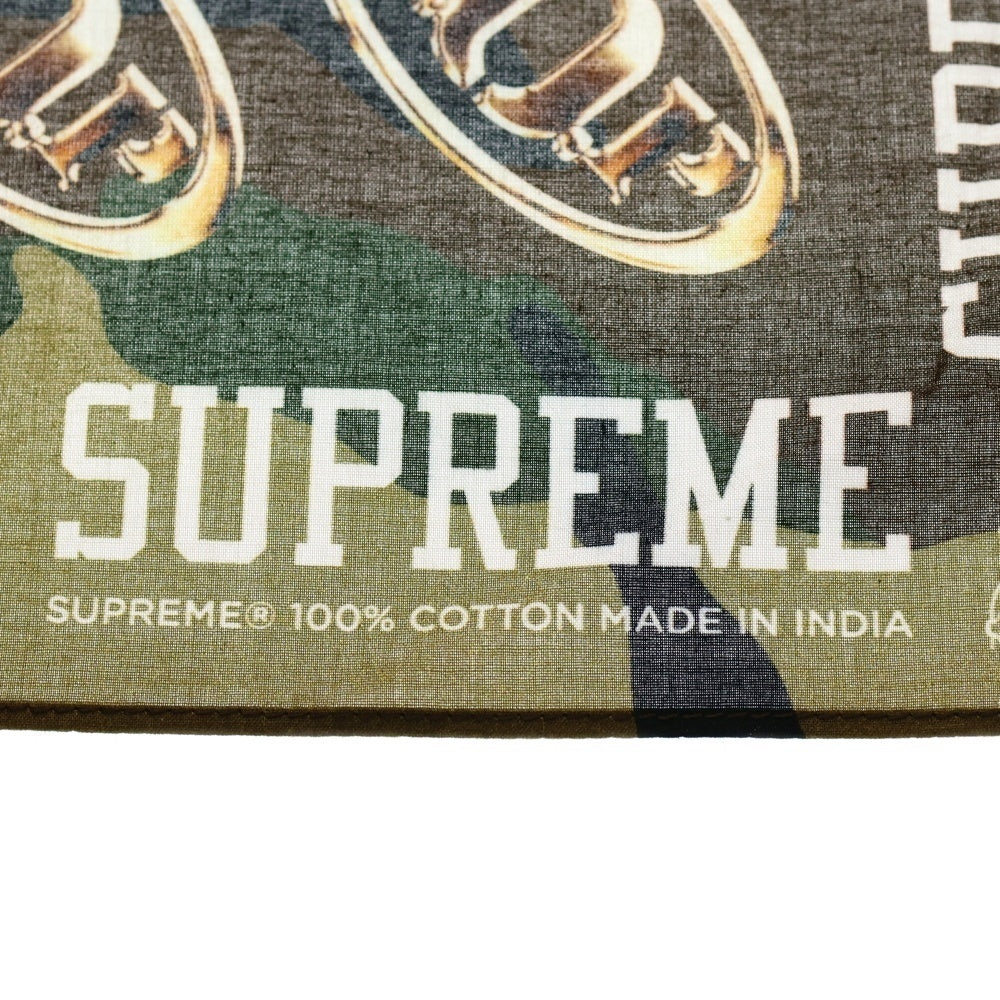 SUPREME(シュプリーム) 24AW M.O.P. Bandana エムオーピー カモフラージュ 迷彩 バンダナ カーキ