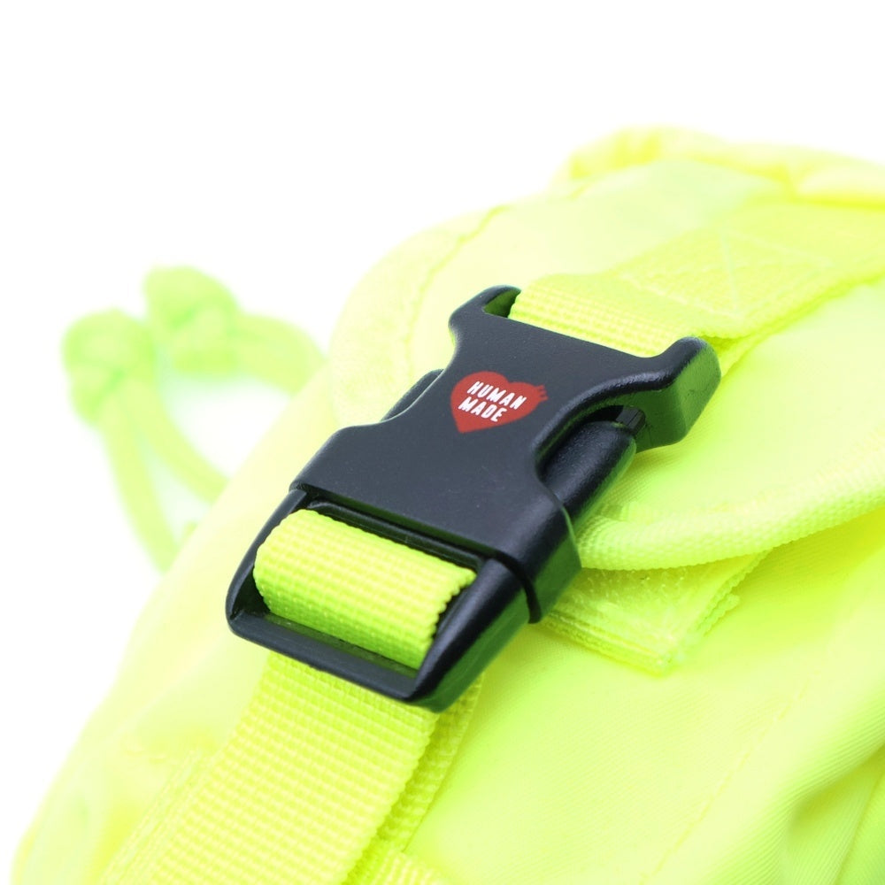 HUMAN MADE(ヒューマンメイド) Heart Buckle Military Pouch ハートバックル ミリタリーポーチ イエロー