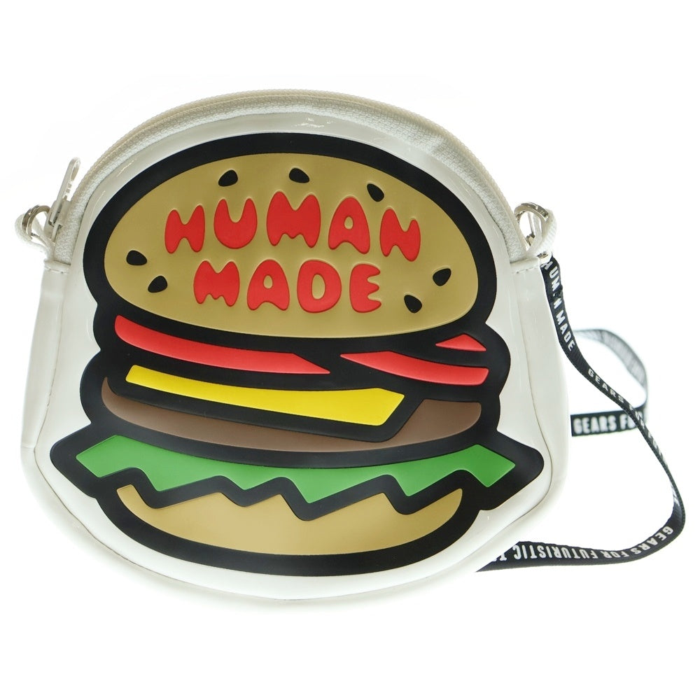HUMAN MADE(ヒューマンメイド) Hamburger Pouch ハンバーガーポーチ ショルダーバッグ ホワイト