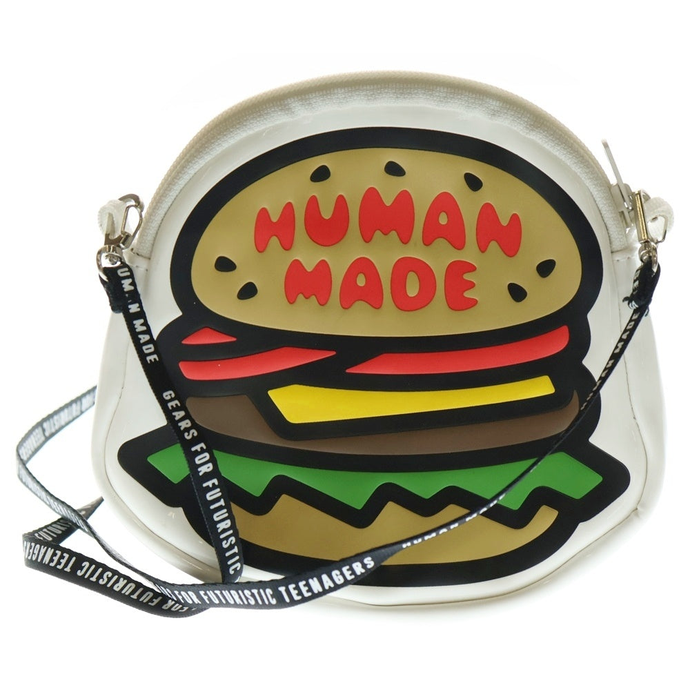 HUMAN MADE(ヒューマンメイド) Hamburger Pouch ハンバーガーポーチ ショルダーバッグ ホワイト