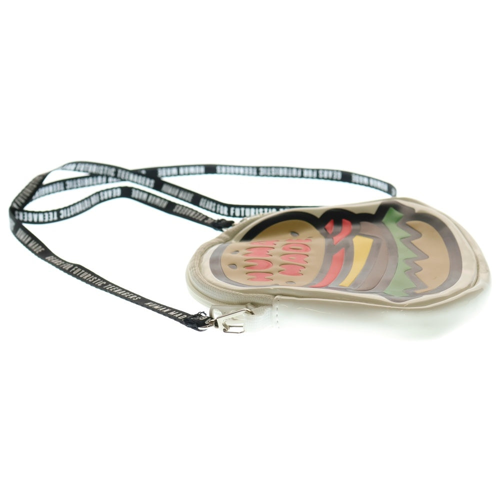 HUMAN MADE(ヒューマンメイド) Hamburger Pouch ハンバーガーポーチ ショルダーバッグ ホワイト