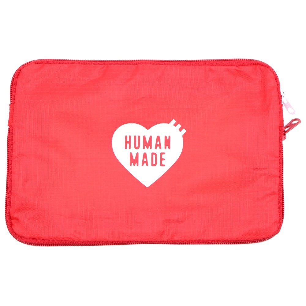 HUMAN MADE(ヒューマンメイド) Travel Case Medium トラベルケース ポーチ 小物入れ レッド